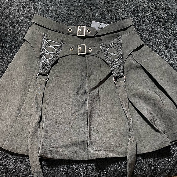 Dark In Love Dresses & Skirts - Dark In Love Corset Pleated Skirt size small